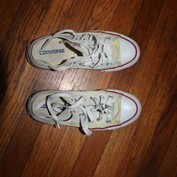 White Converse - Picture 2 of 2